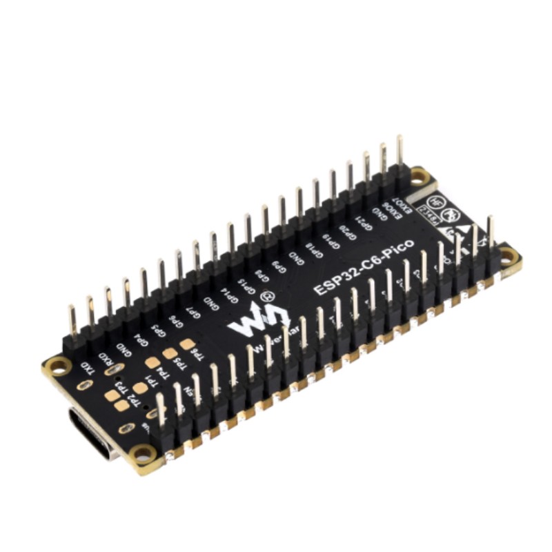 ESP32-C6-Pico-M juotosnastoilla